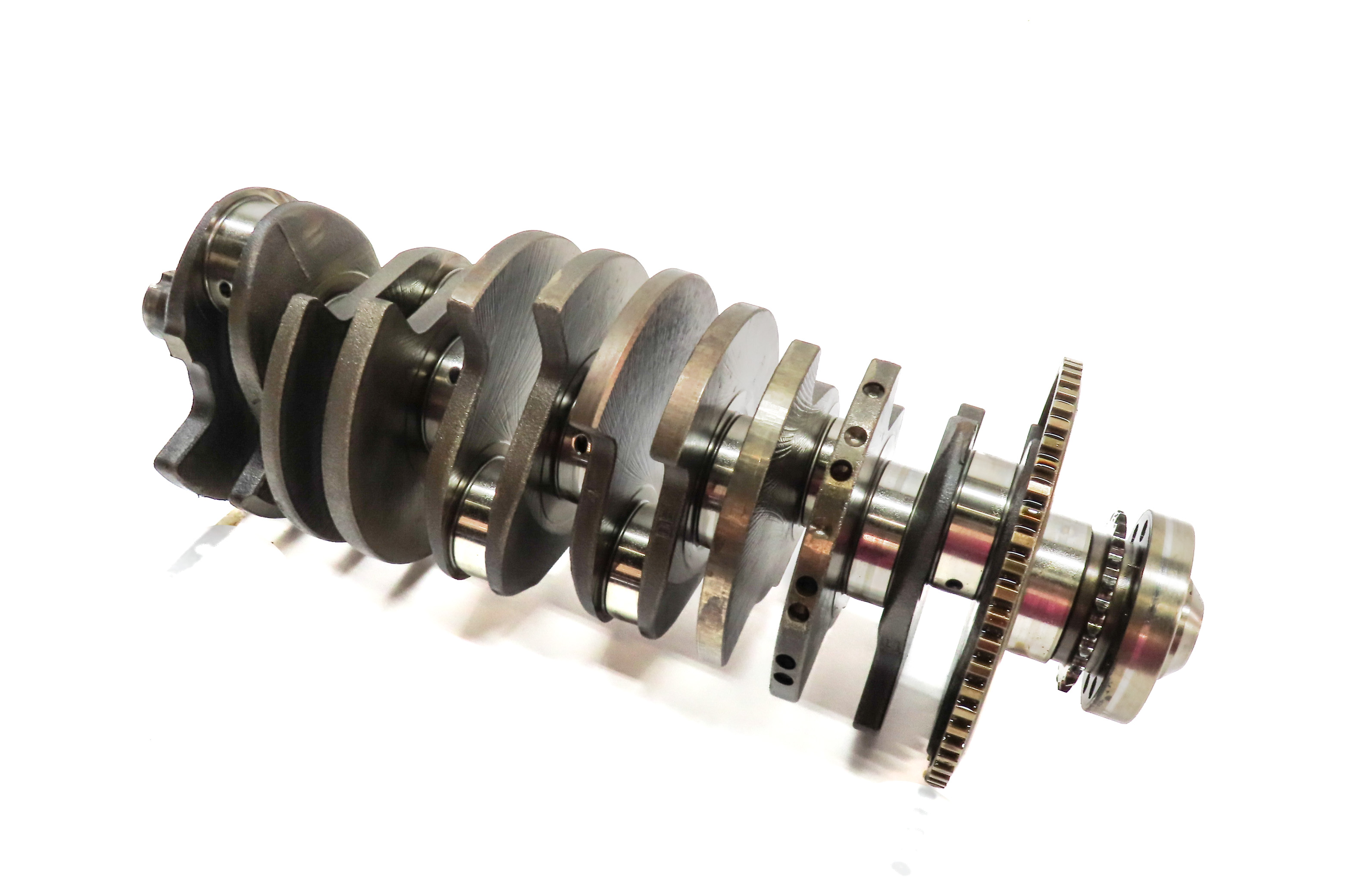 2010 PORSCHE CAYENNE (957) 3.6L (VR6) ENGINE MOTOR CRANK SHAFT CRANKSHAFT — exact item pictured